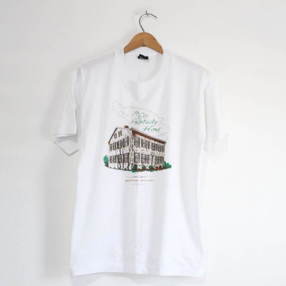 Vintage My Old Kentucky Home Museum Bardstown T Shirt Large
